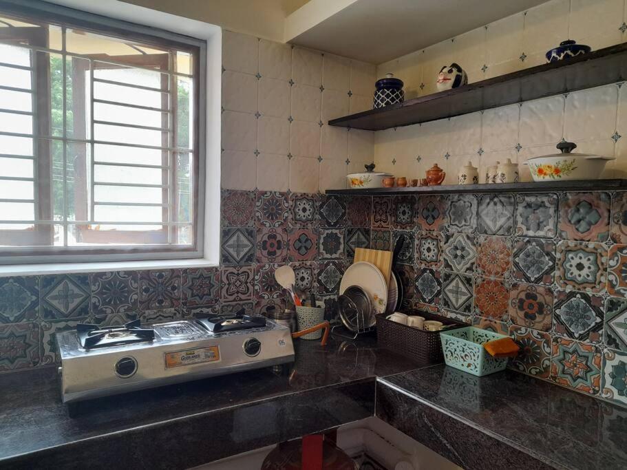 A Chettinad Villa In Coimbatore On The Way To Adiyogi And Nearer To Maruthamalai Εξωτερικό φωτογραφία
