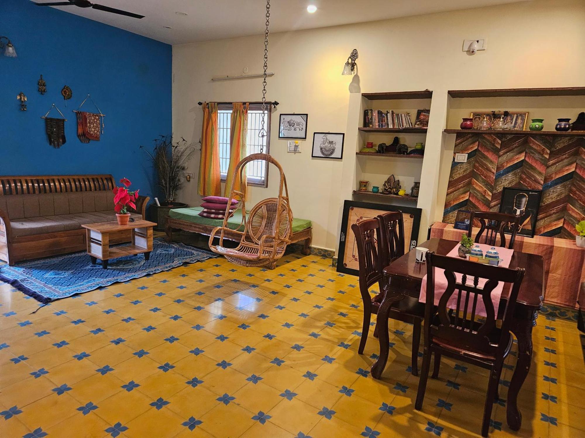 A Chettinad Villa In Coimbatore On The Way To Adiyogi And Nearer To Maruthamalai Εξωτερικό φωτογραφία
